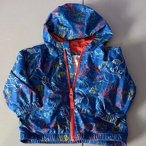 Cat & Jack Blue and Yellow Dinosaur Jacket